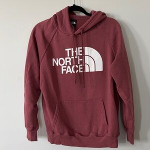 The North Face Burgundy Hoodie L